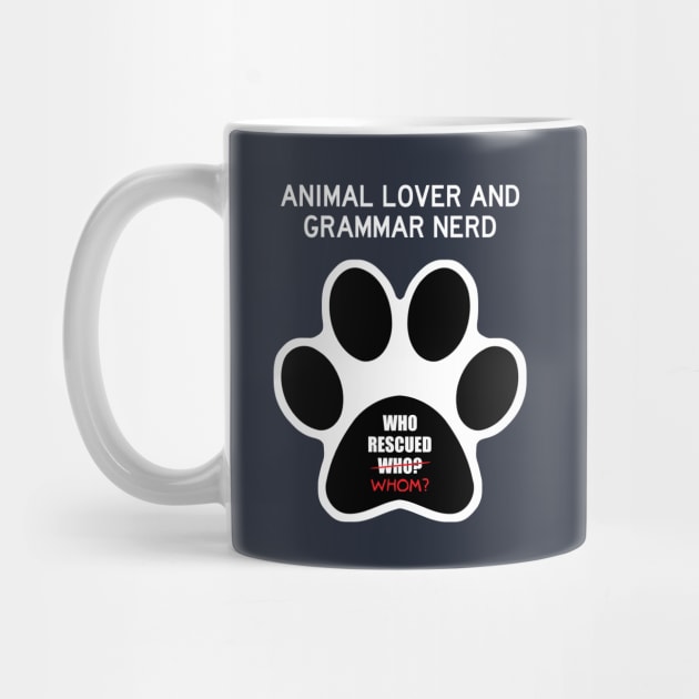 Animal Lover and Grammar Nerd by GloopTrekker